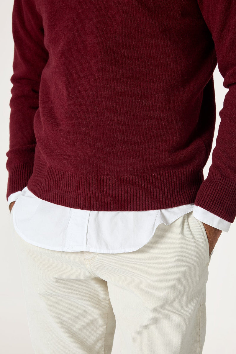 The Lambswool Botones Grana Rioja-zoom-