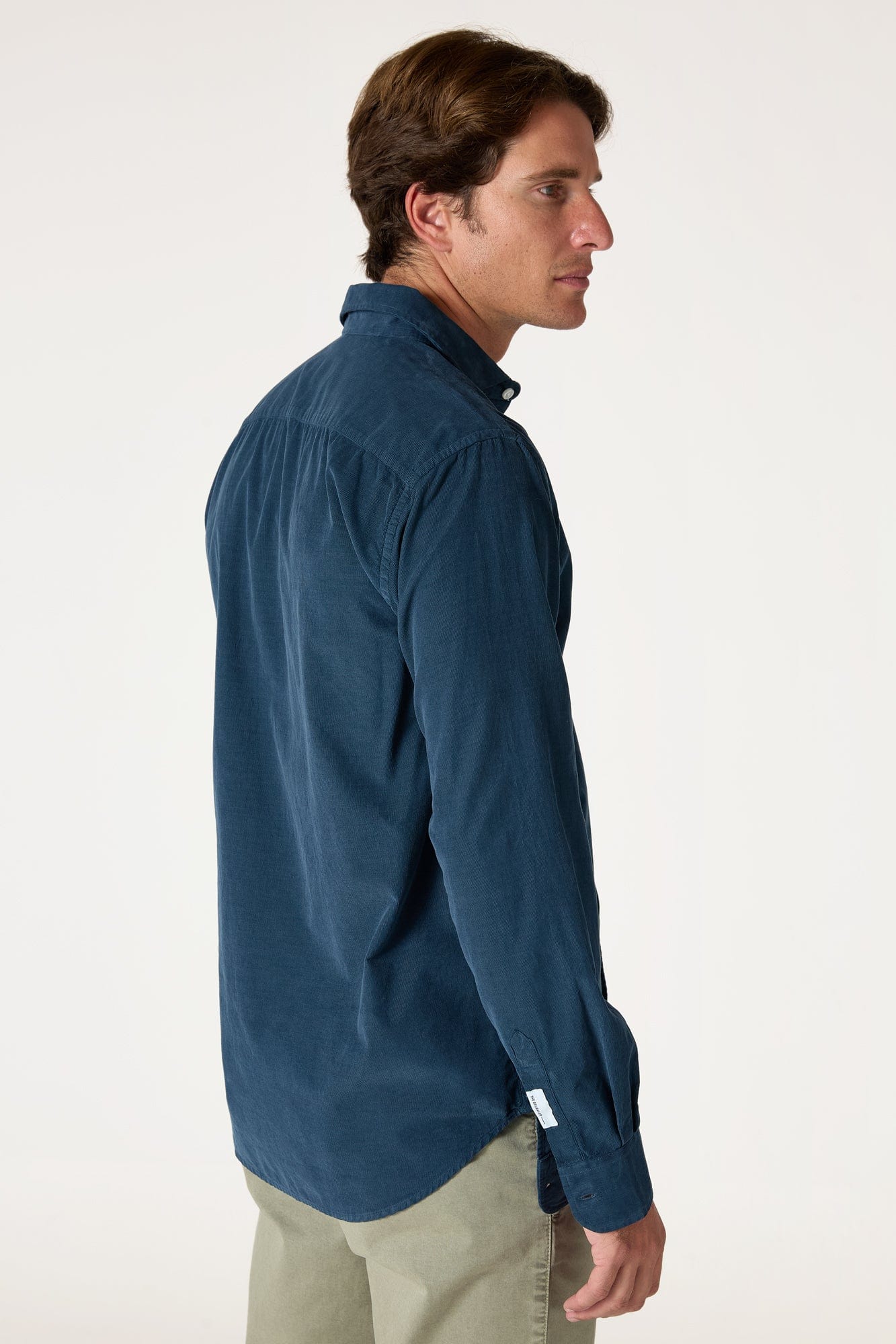 The Micropana Camisa Azul Marino-zoom-2