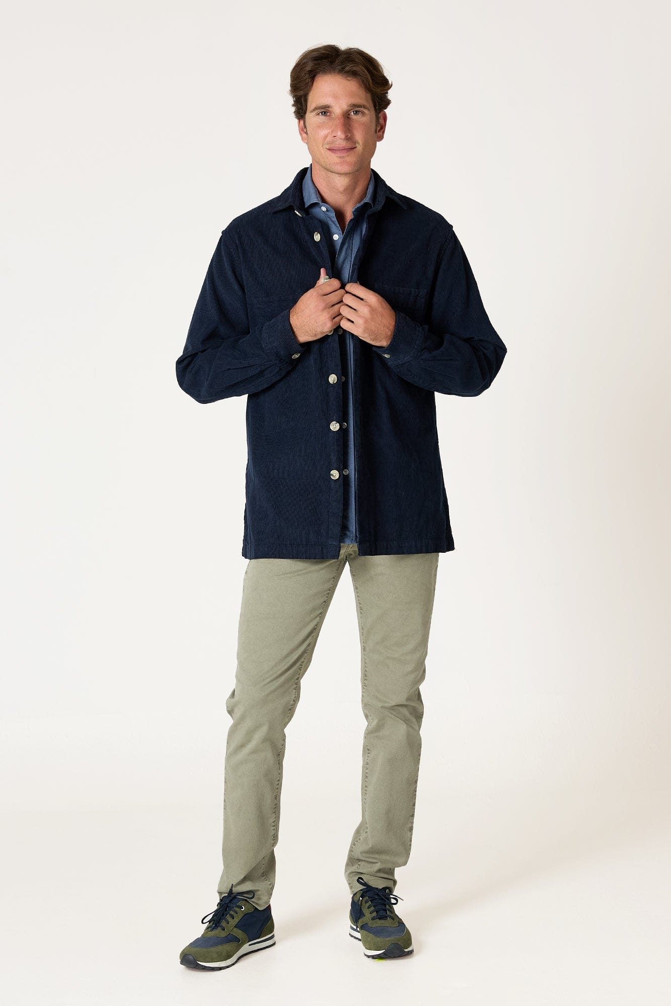 The Sobrecamisa Azul Marino-1