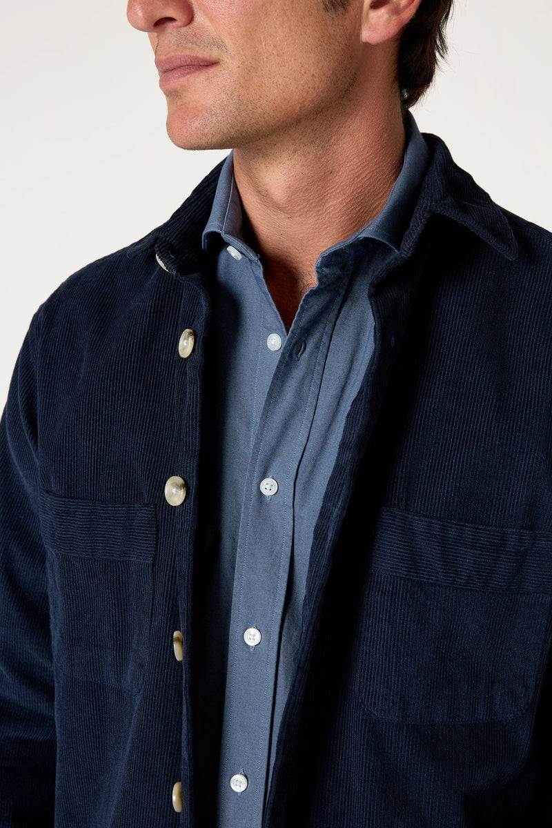 The Sobrecamisa Azul Marino-zoom-