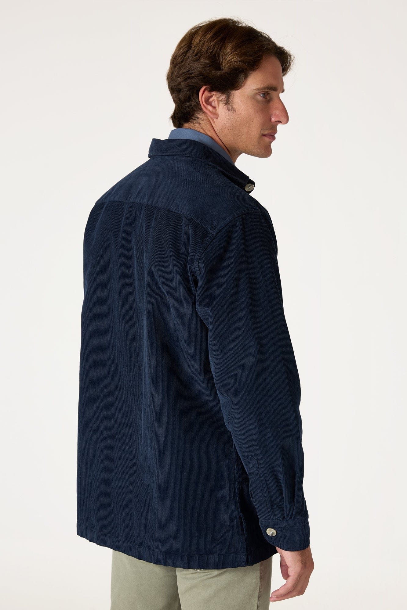 The Sobrecamisa Azul Marino-zoom-4