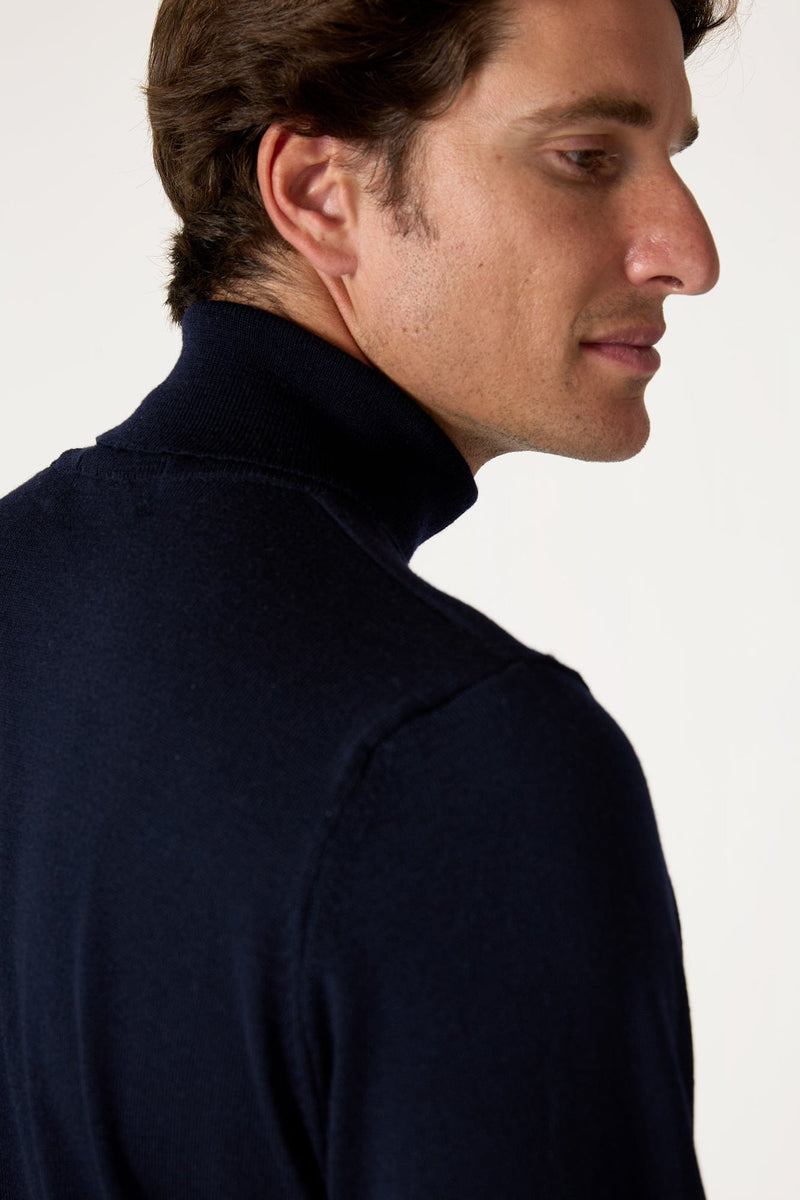 The Merino Cisne Azul Marino-zoom-