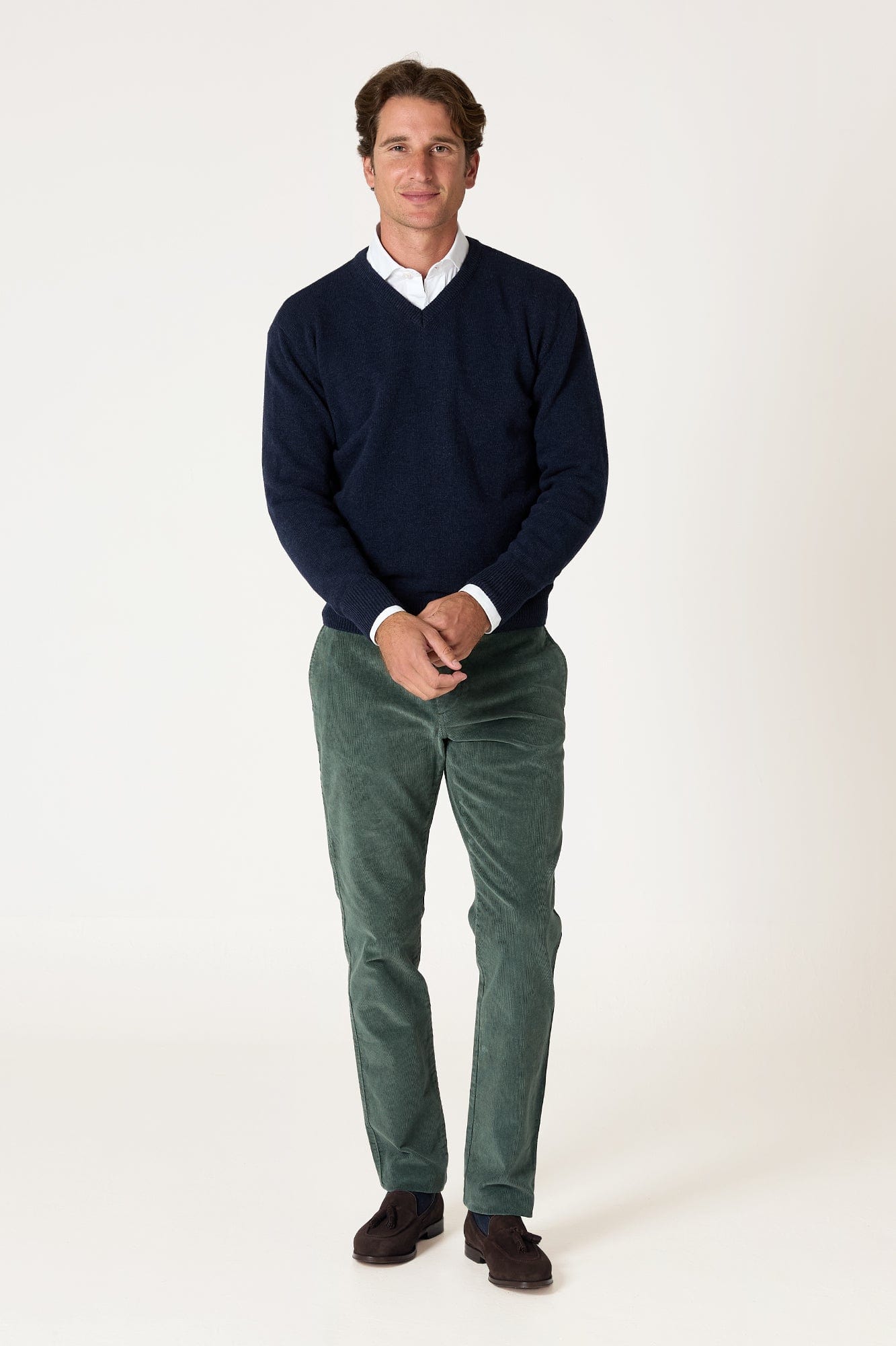 The Lambswool Pico Azul Marino-zoom-1