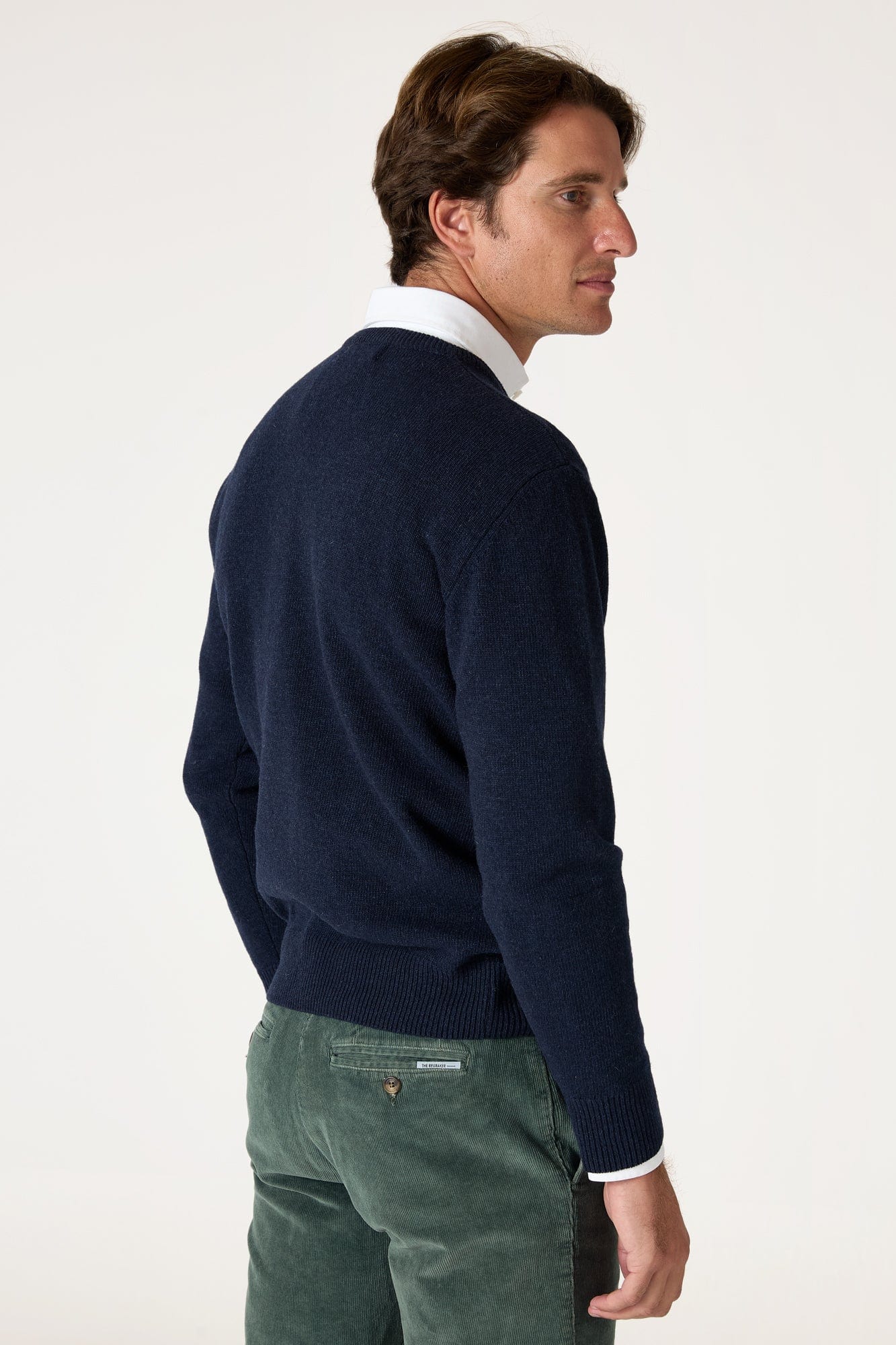 The Lambswool Pico Azul Marino-4