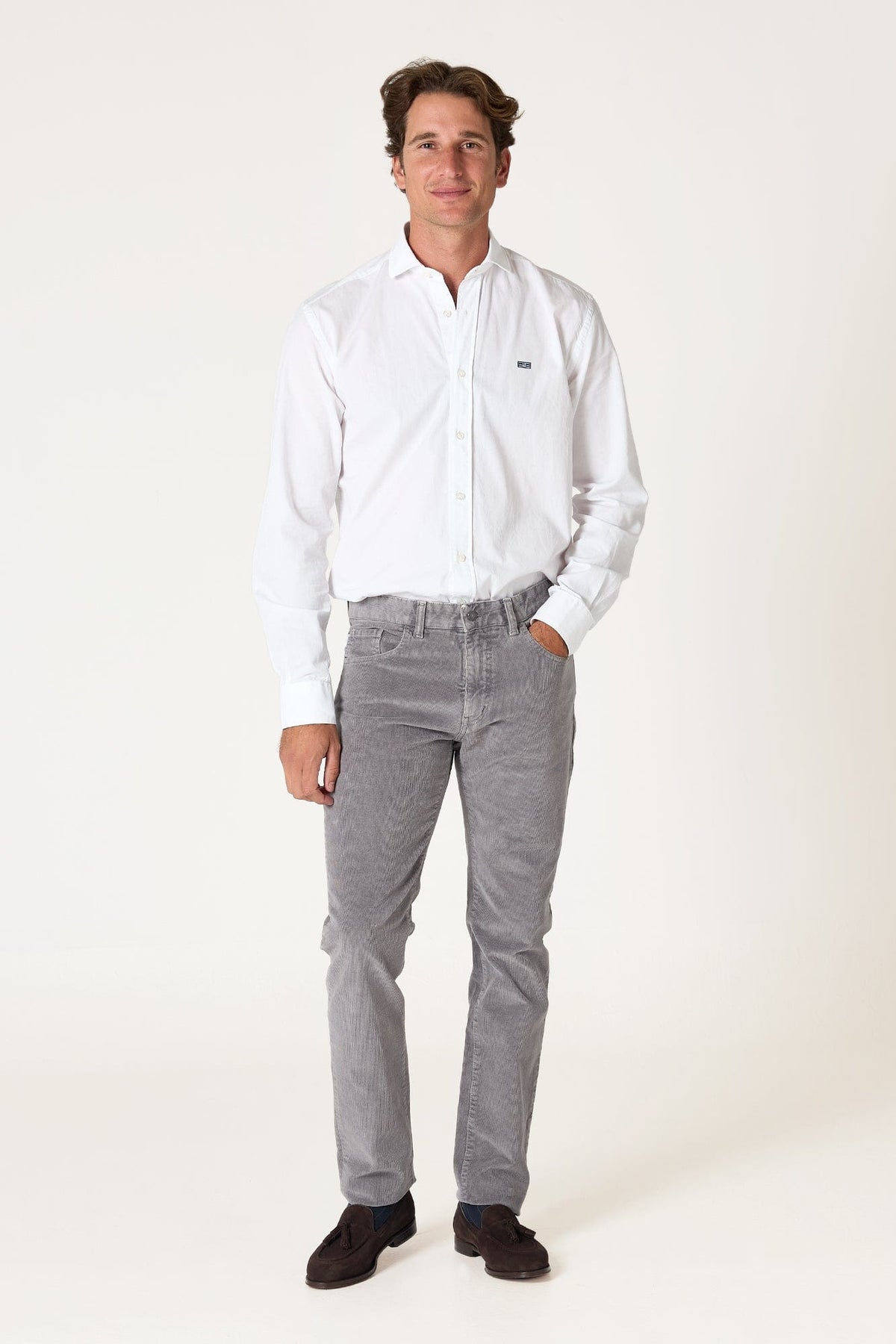 The 5 Pocket Micropana Gris Santurce