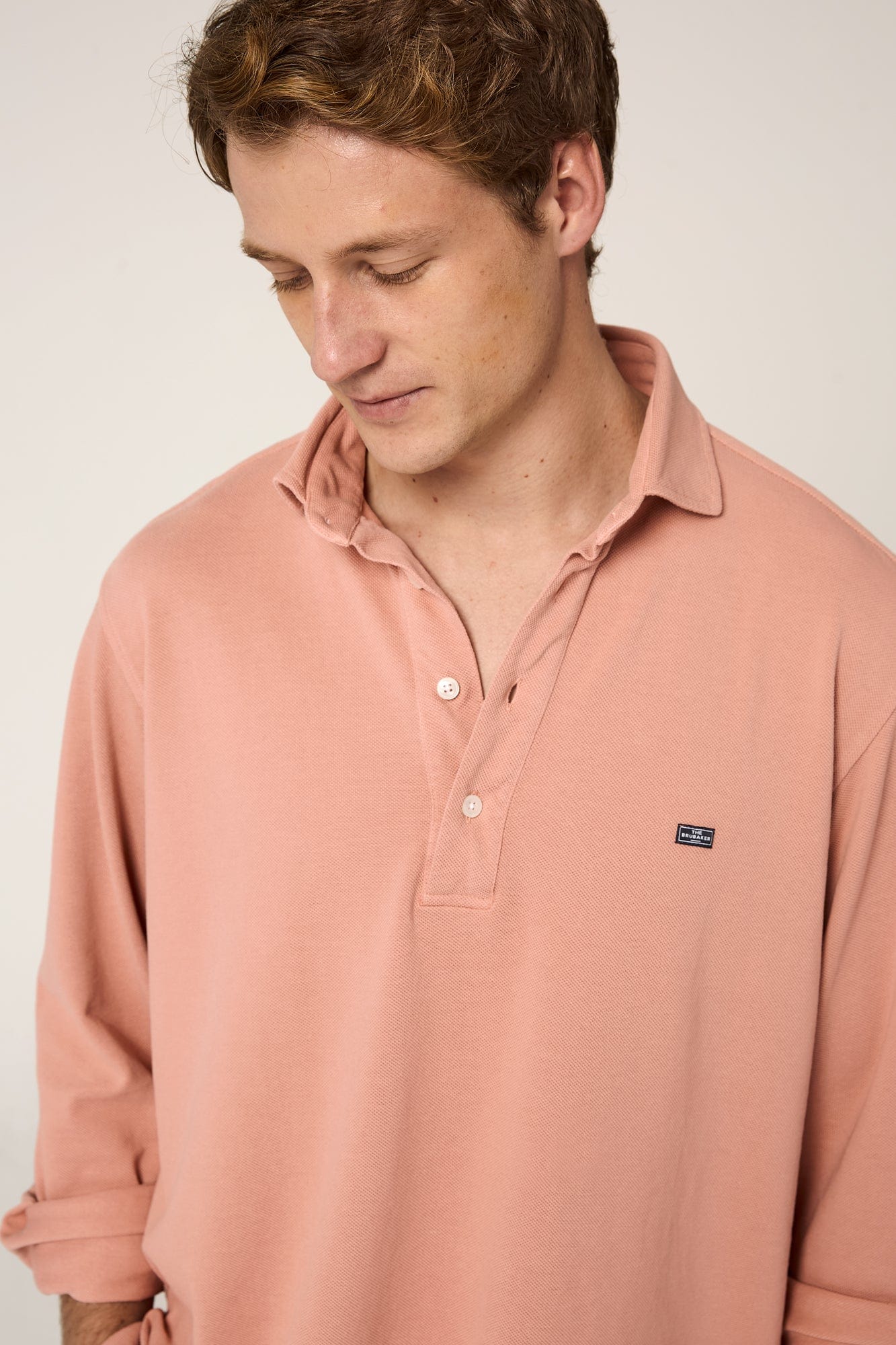 The Cotton Polera Salmon