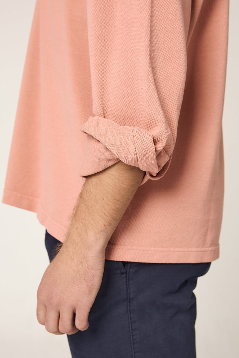 The Cotton Polera Salmon-zoom-