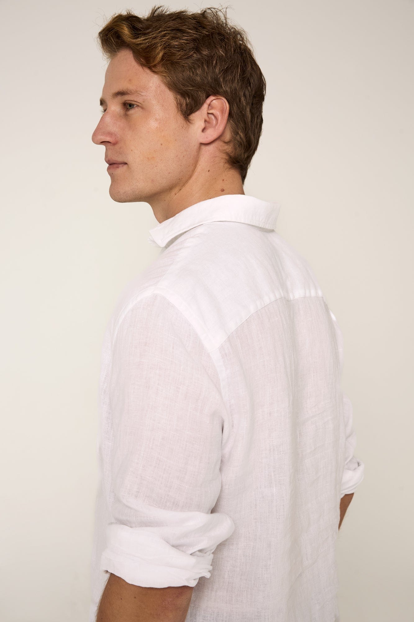 The Lino Camisa Blanco-4