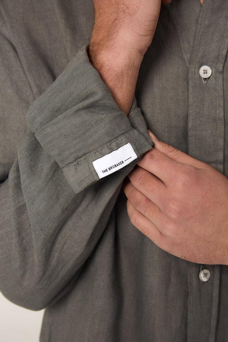 The Lino Camisa Gris Buitrago-zoom-
