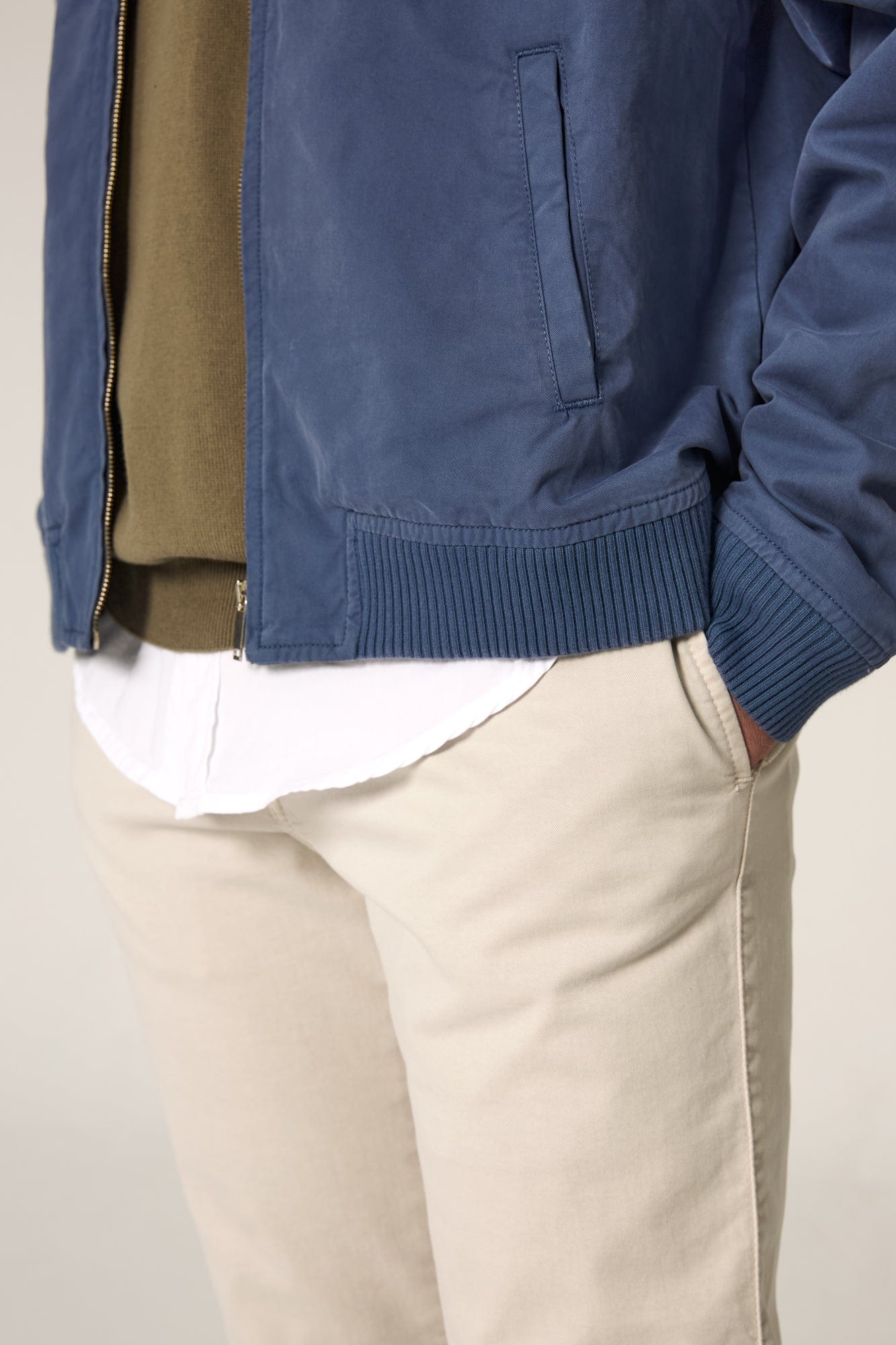 The Bomber Canvas Azul Tabarca-zoom-3