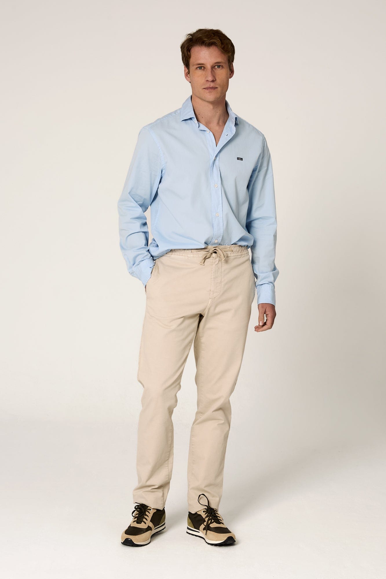 The Chino Jogger Beige Seimeira