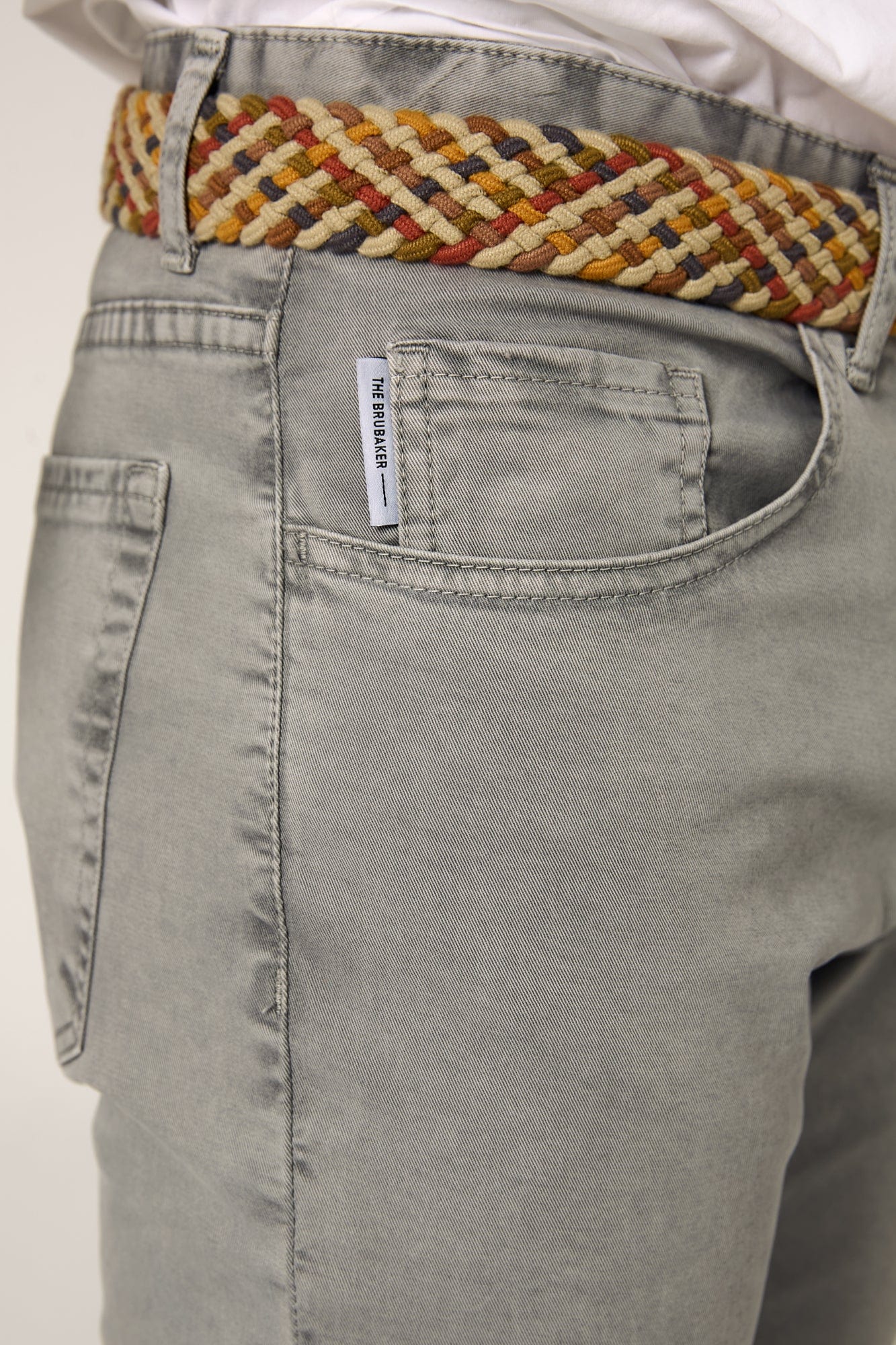 The 5 Pocket Gris y Azul-4
