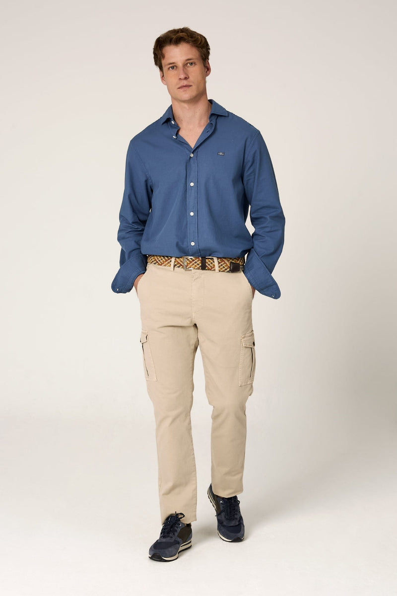 The Chino Cargo Beige Seimeira-zoom-
