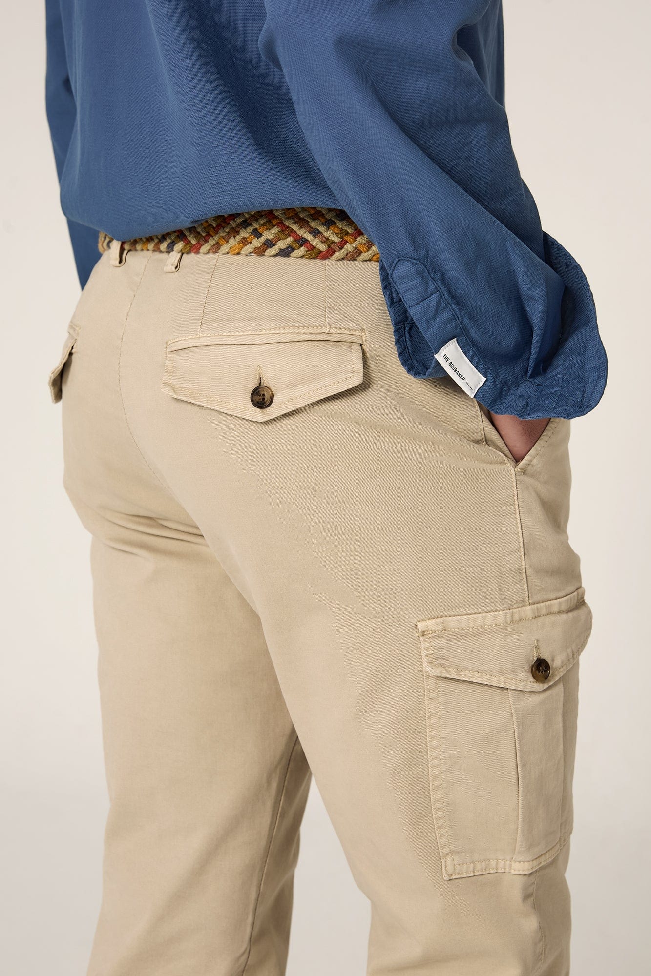 The Chino Cargo Beige Seimeira-zoom-2
