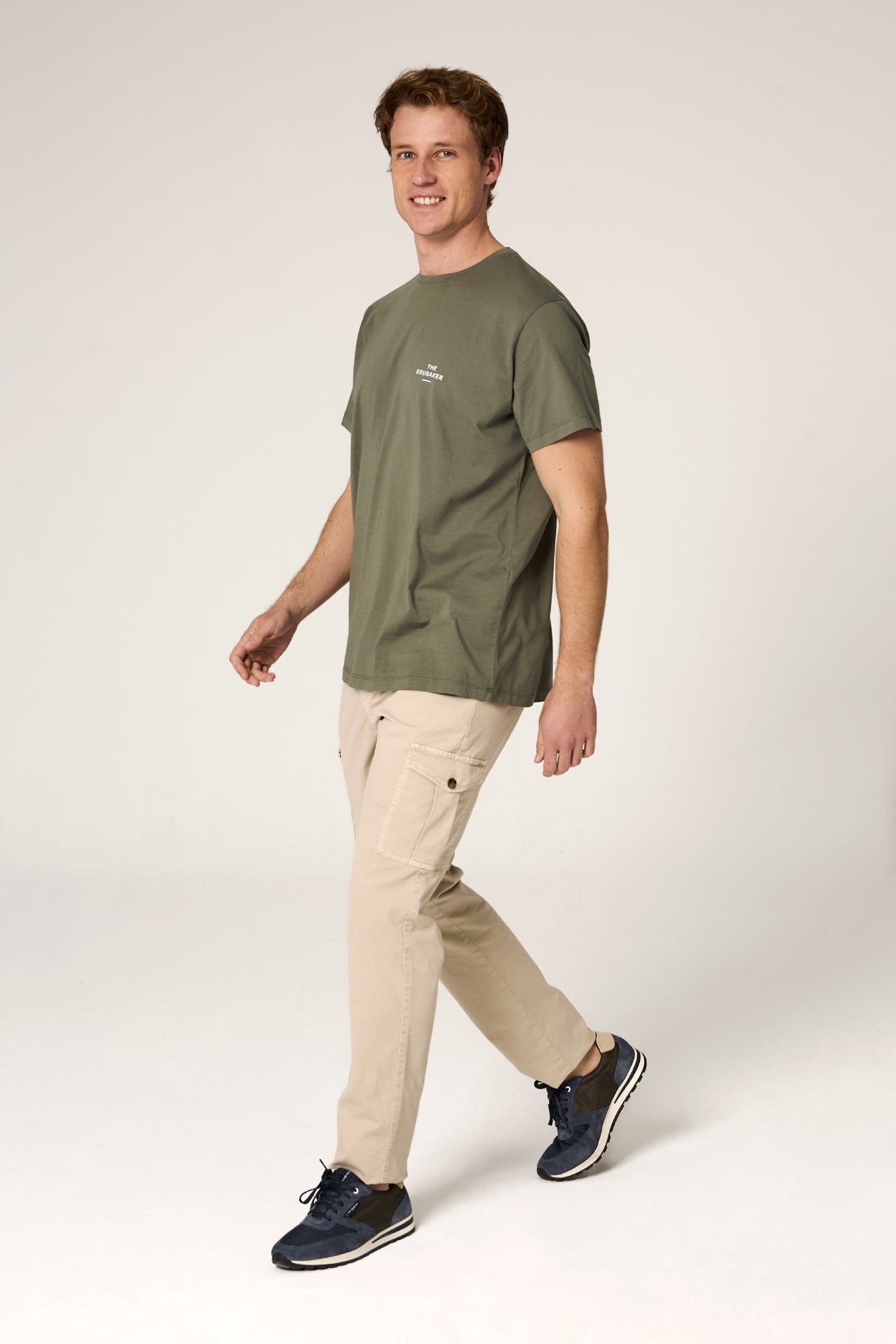 The Cotton T Shirt Verde Khaki-2