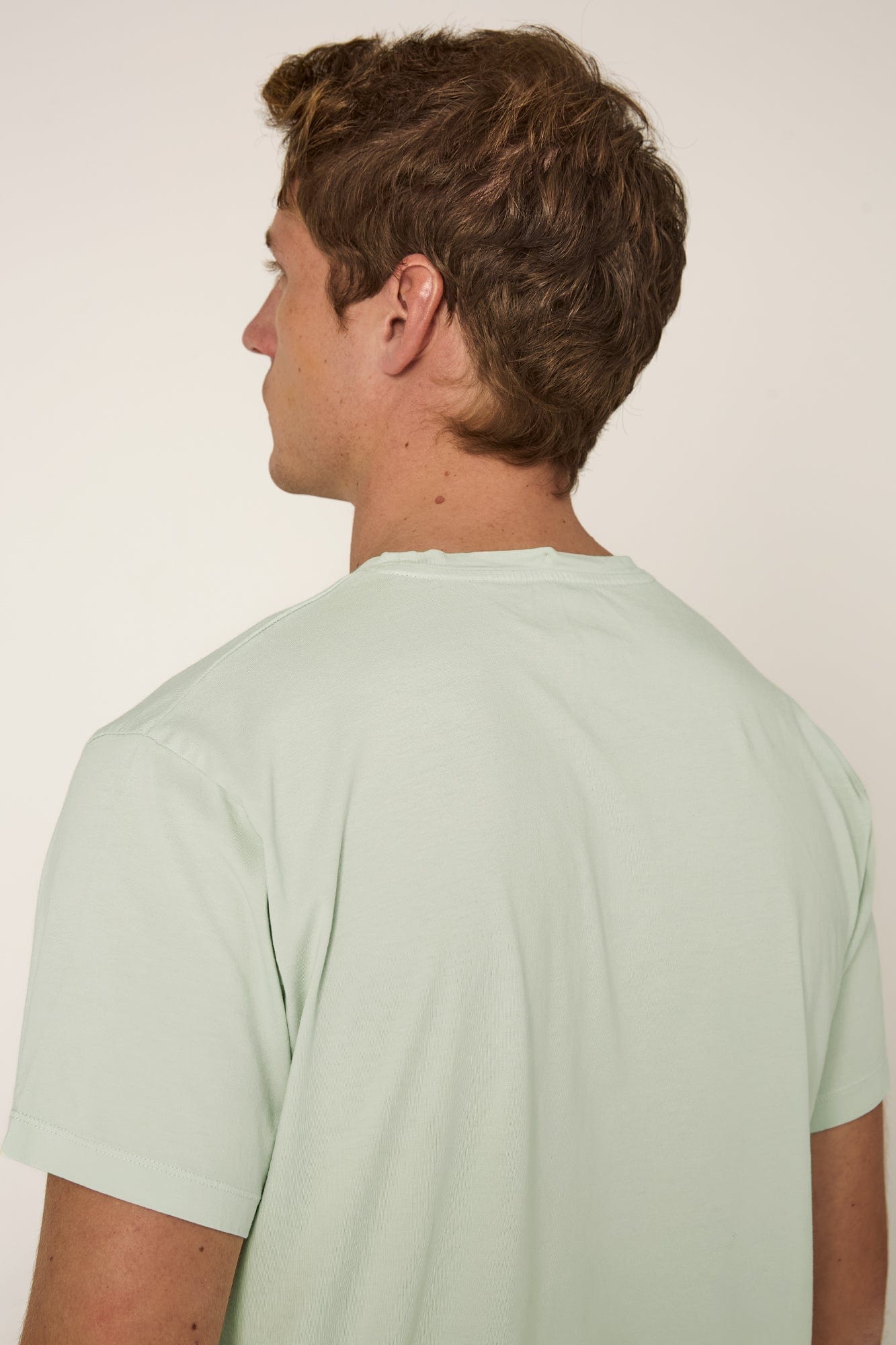 The Cotton T Shirt  Verde Usgo-zoom-4