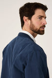 The Bomber Canvas Azul Marino