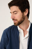 The Bomber Canvas Azul Marino
