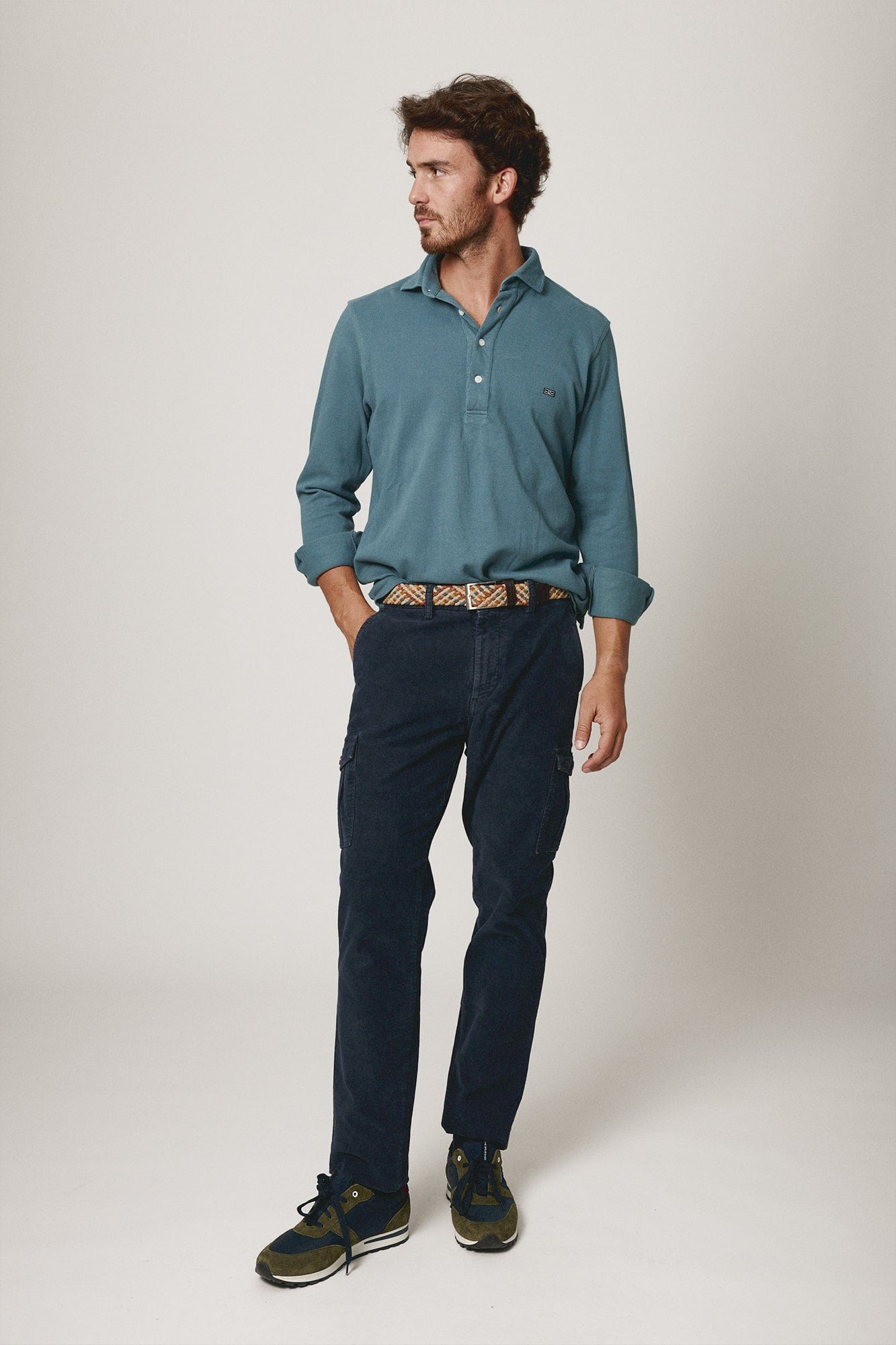 The Cotton Polera Azul Covas-zoom-1