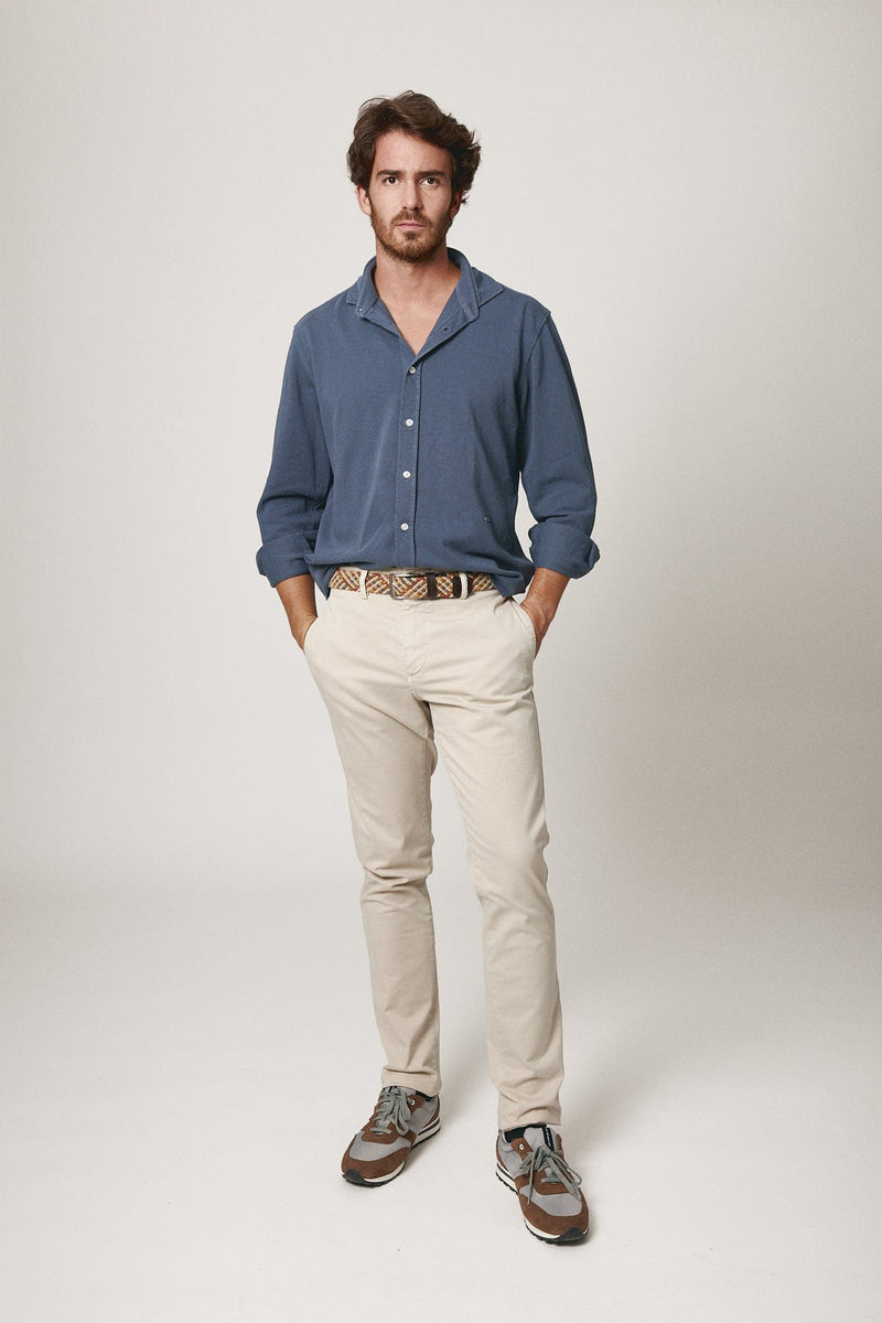 The Cotton Camisa Azul Suances-zoom-