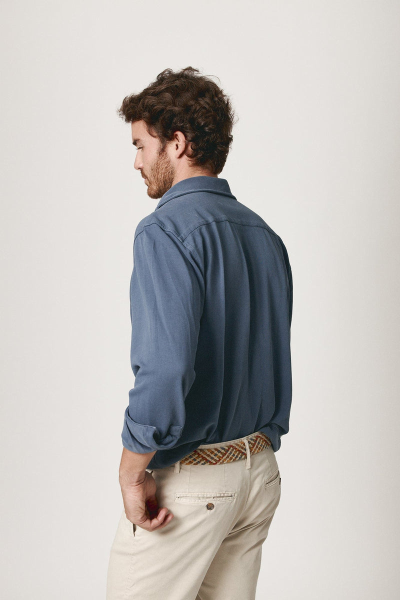 The Cotton Camisa Azul Suances-zoom-
