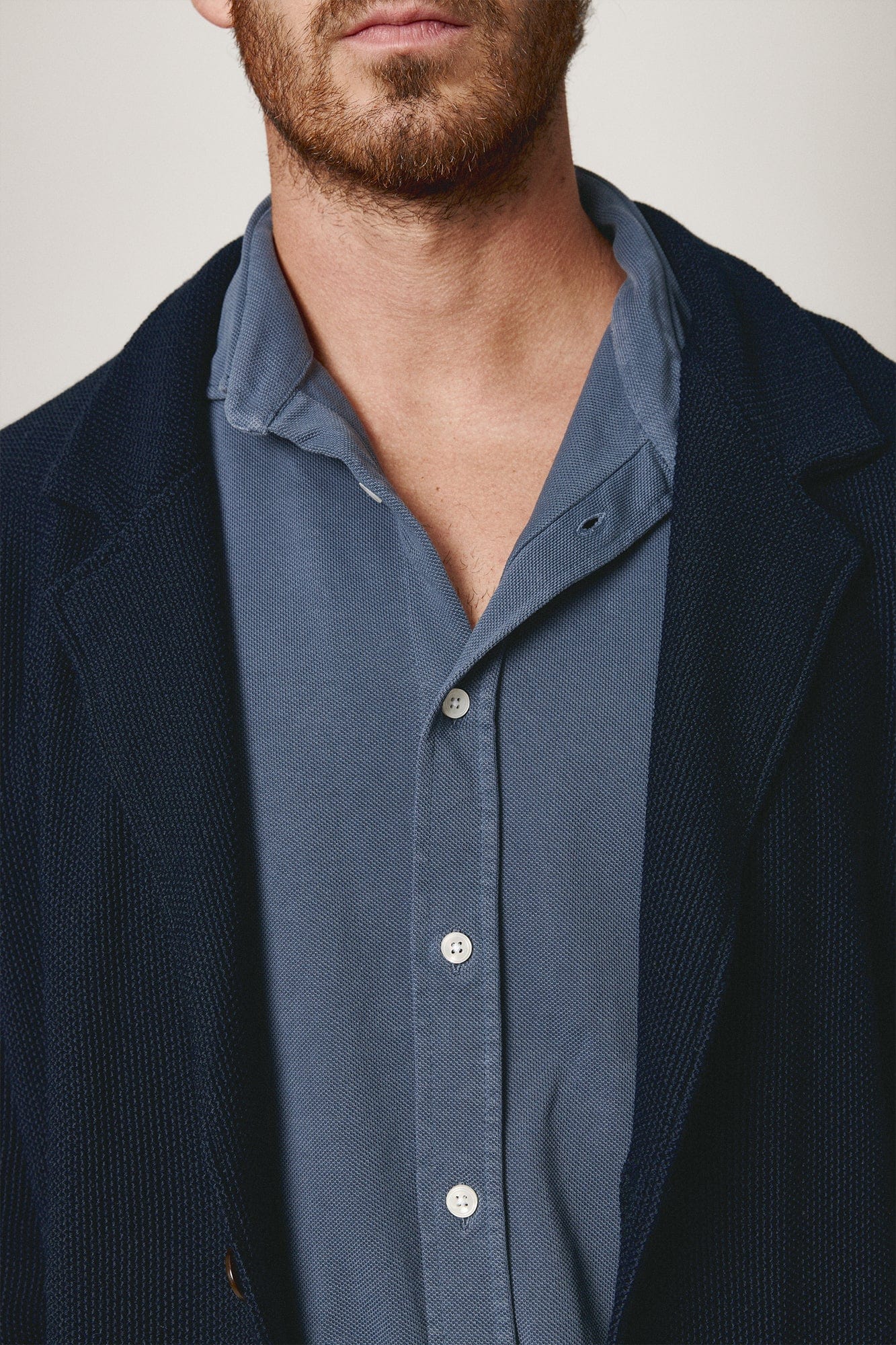 The Soft Blazer Azul Marino-3