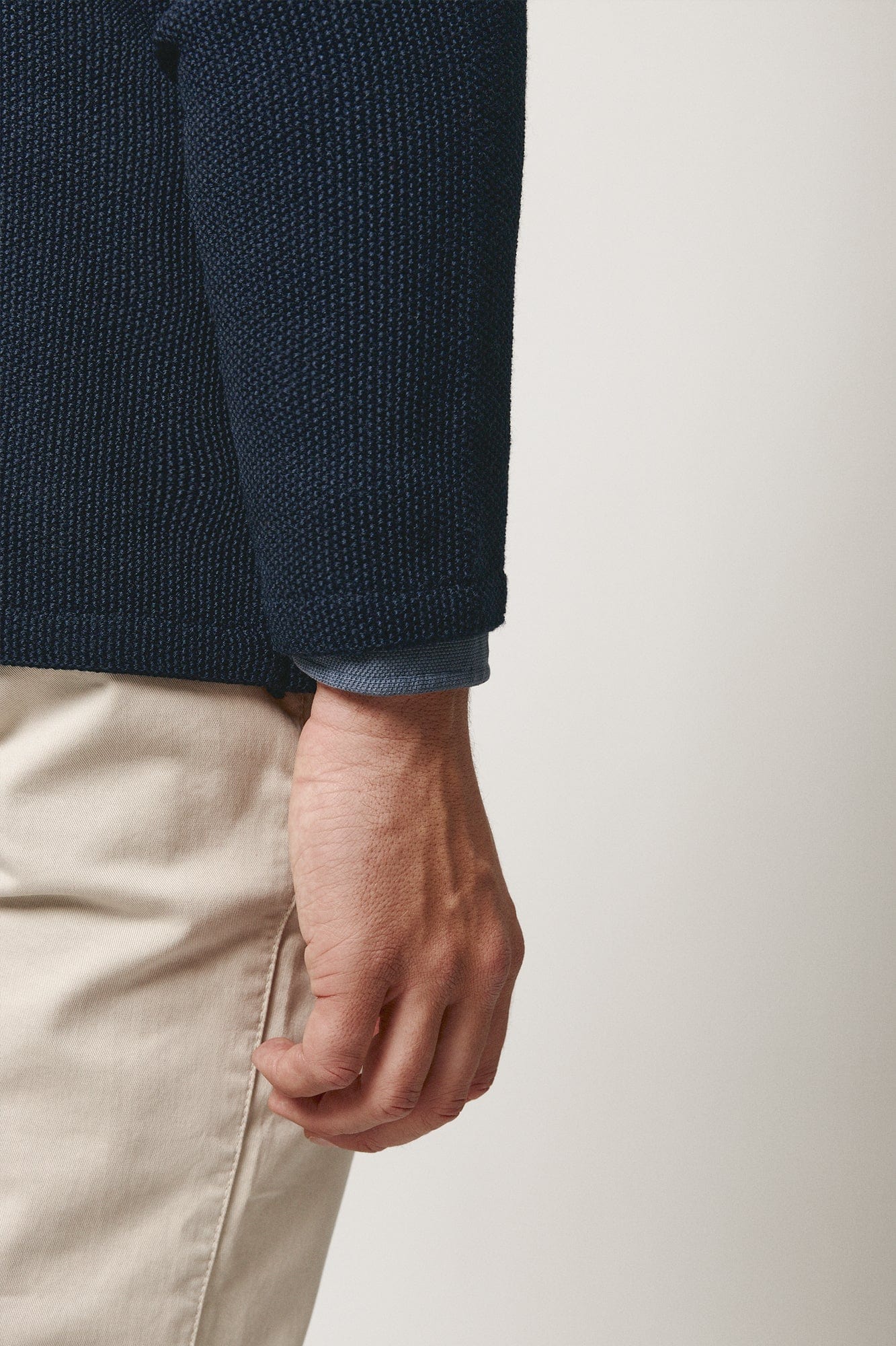 The Soft Blazer Azul Marino-4