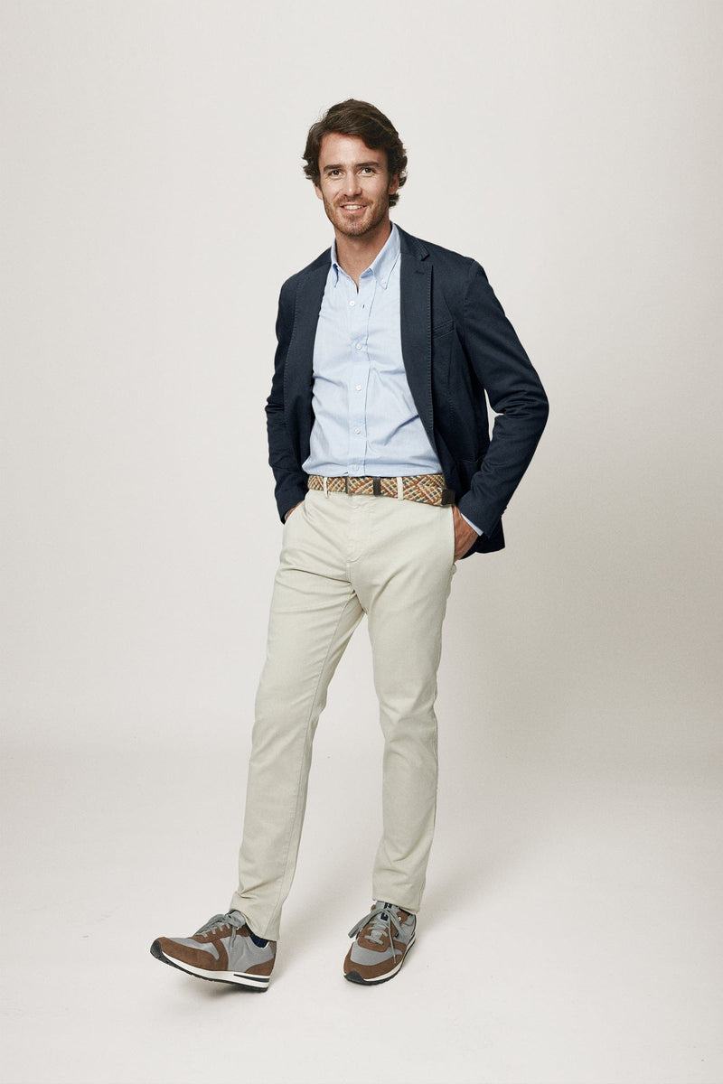The Blazer Grainy Azul-zoom-