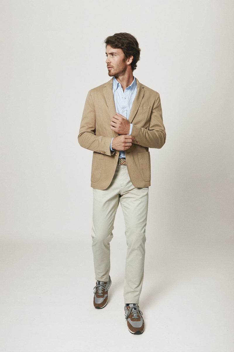 The Blazer Grainy Beige-zoom-