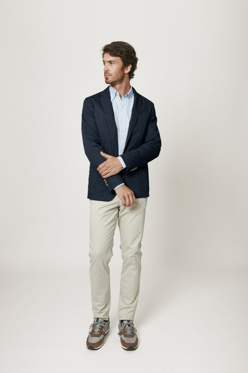 The Blazer Grainy Azul-zoom-