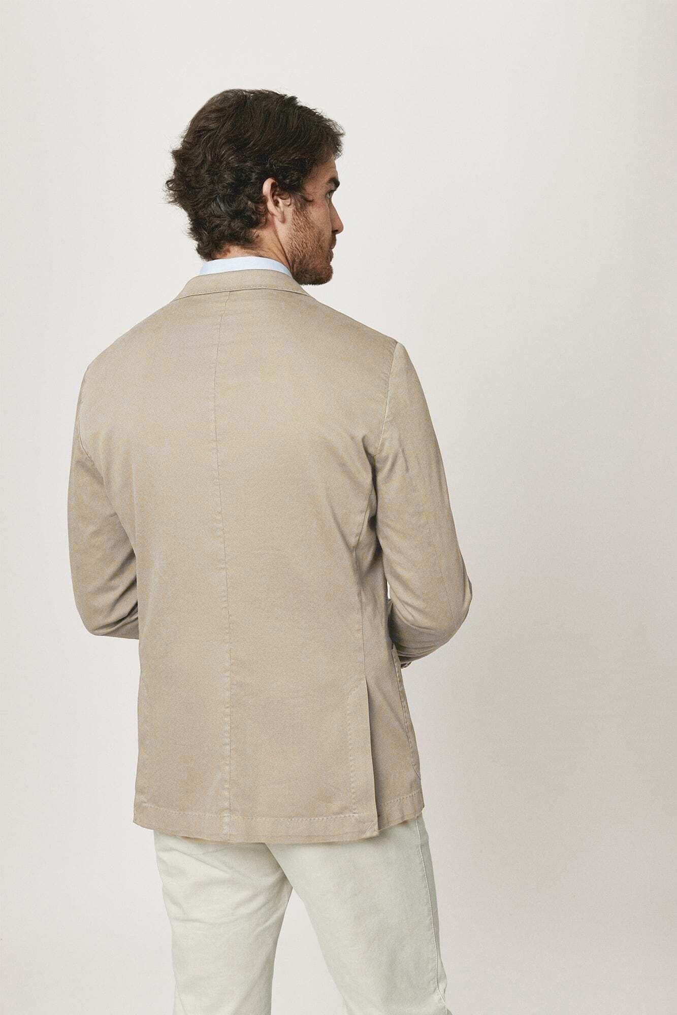 The Blazer Grainy Beige Seimeira-2