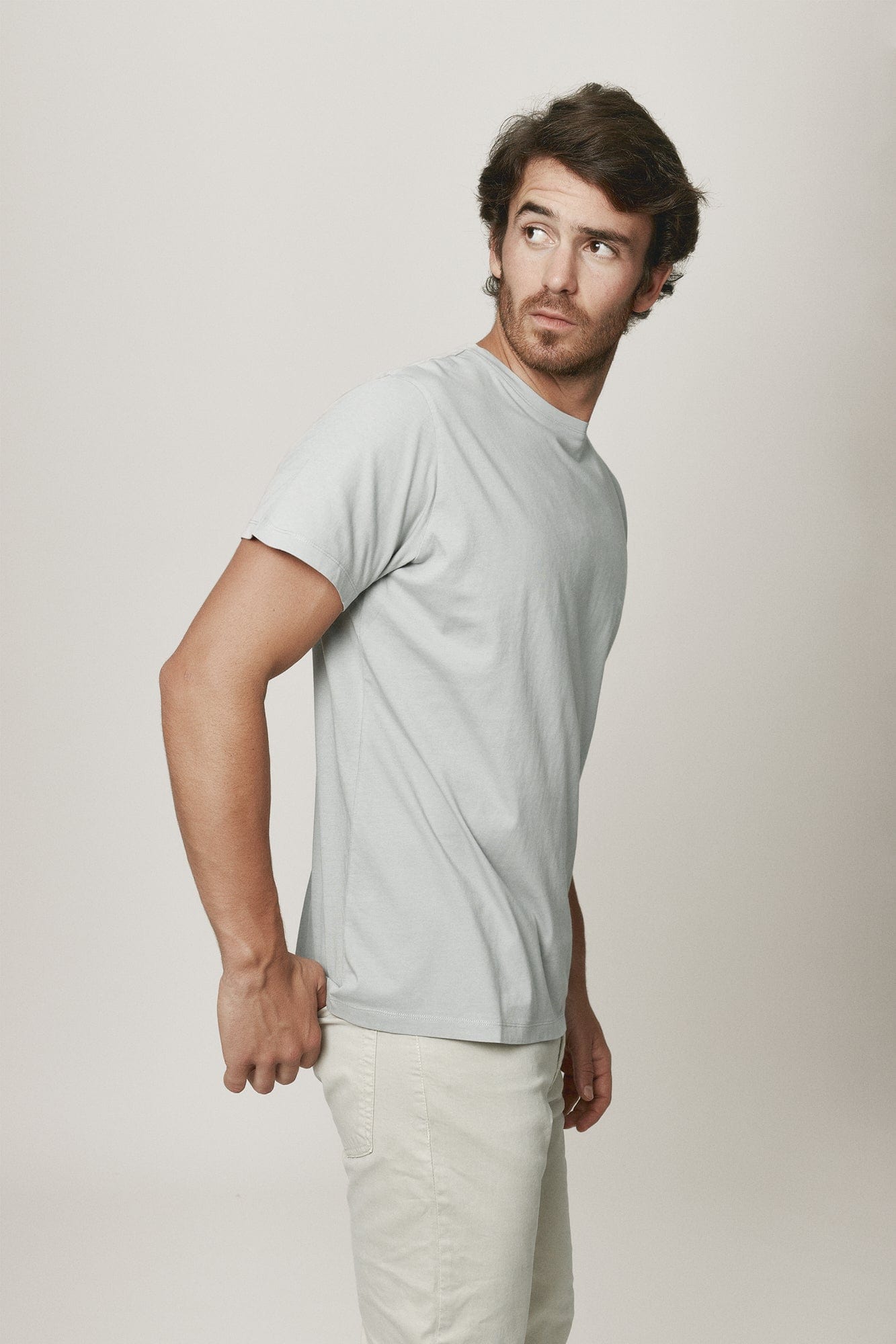 The Cotton T Shirt Gris Lugo-4