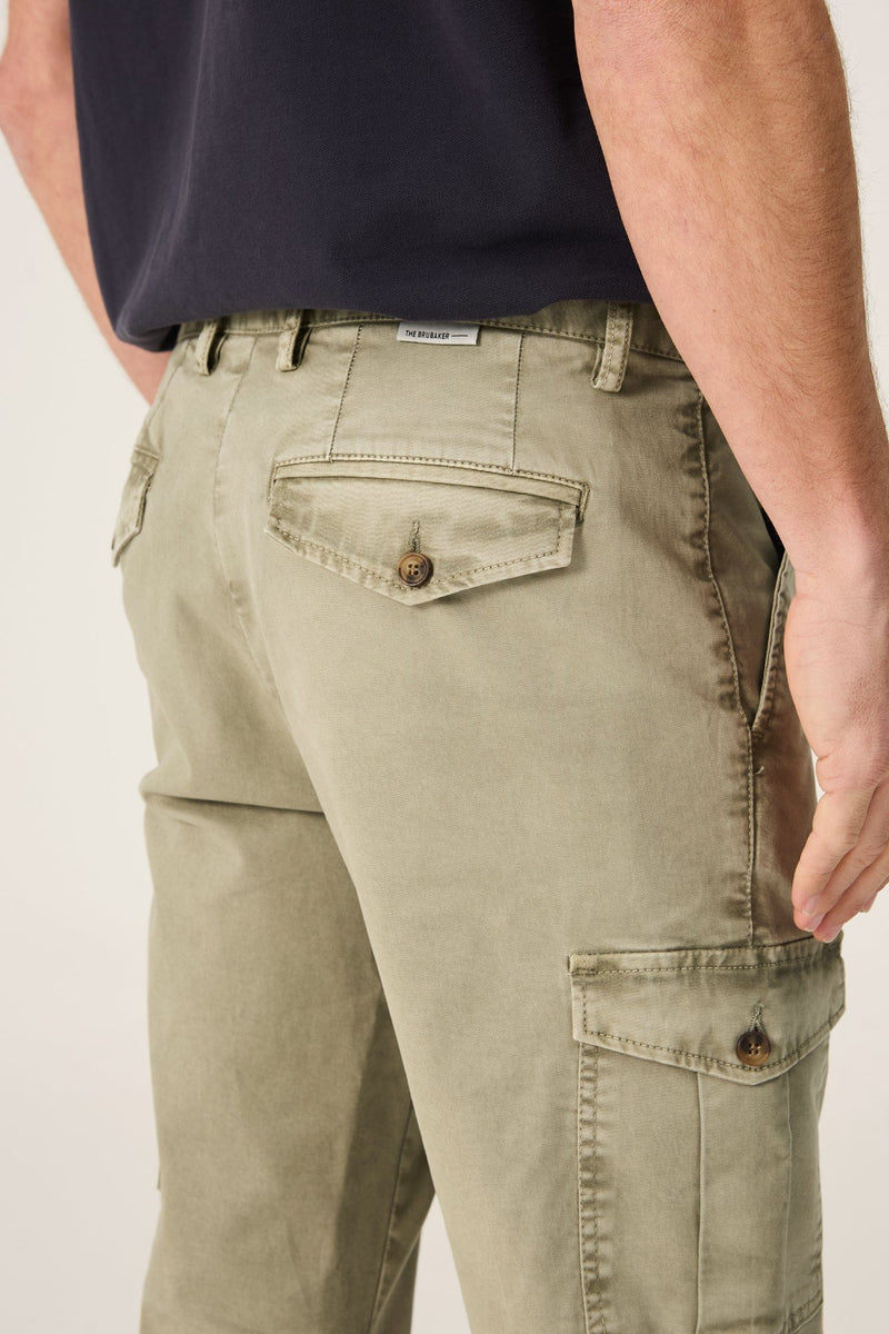 The Chino Cargo Verde Viella-zoom-