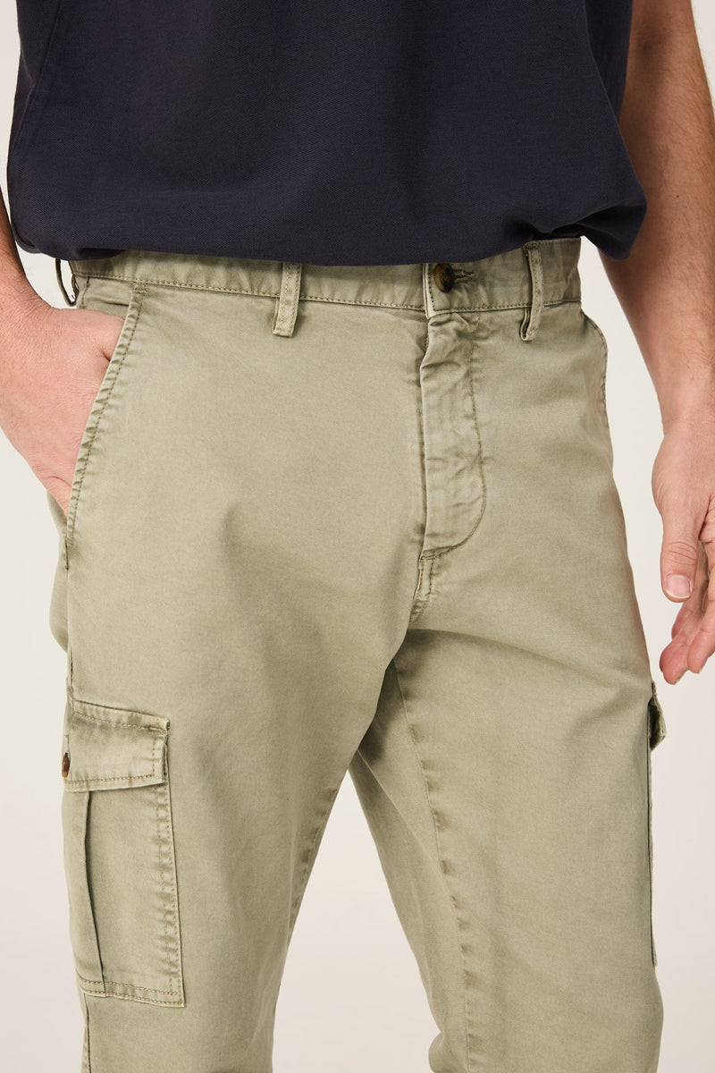 The Chino Cargo Verde Viella-zoom-
