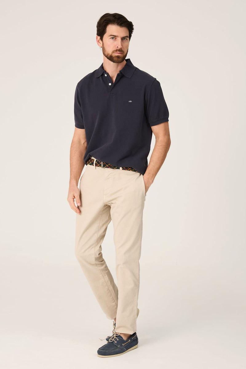 The Cotton Polo Azul Marino-zoom-