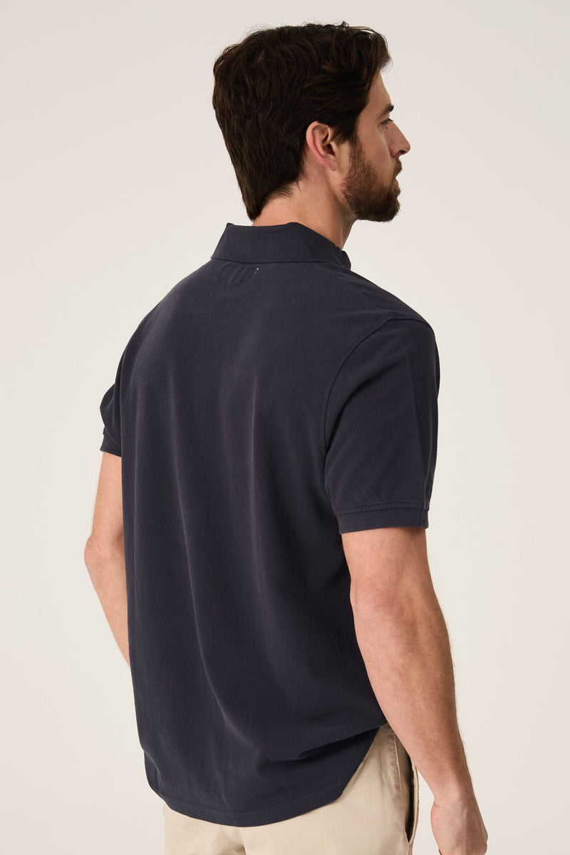 The Cotton Polo Azul Marino-zoom-