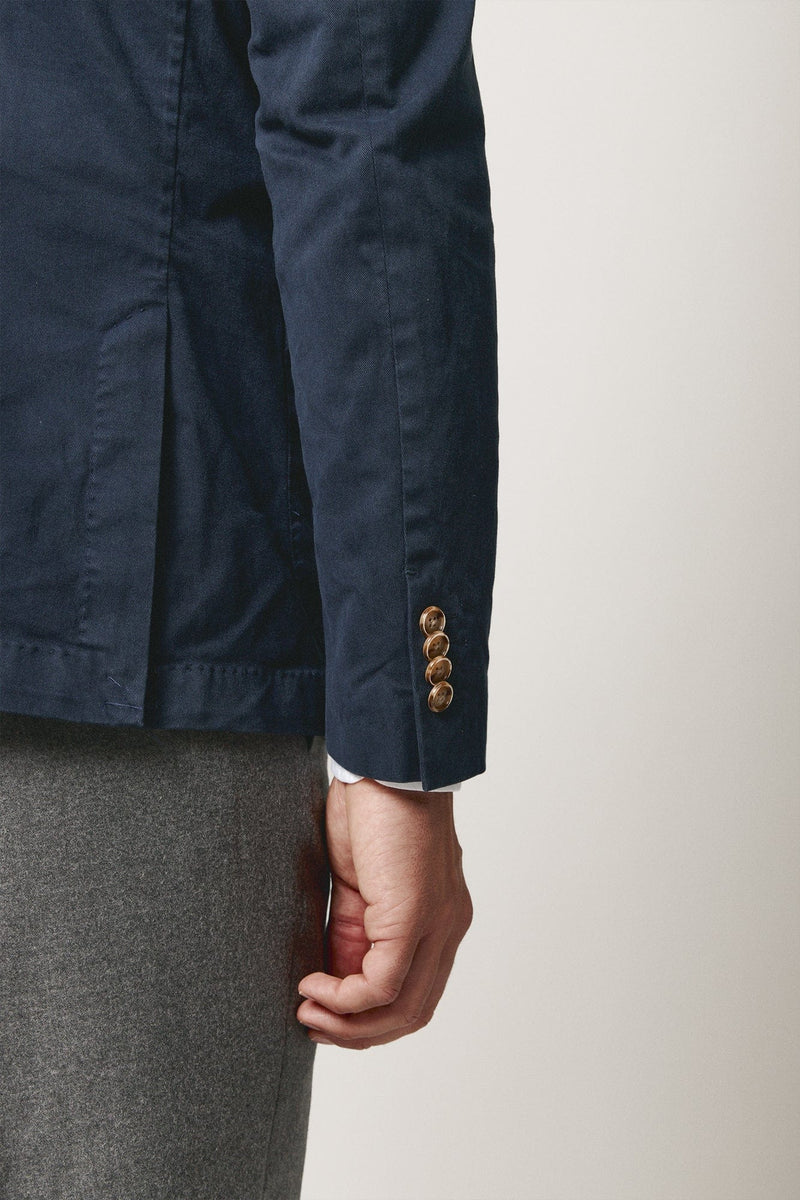 The Gabardina Azul Marino-zoom-