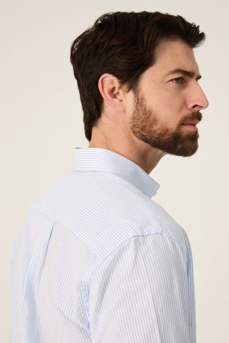 The Oxford Raya Azul Claro Button Down-zoom-