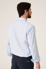 The Popelin Azul Liso