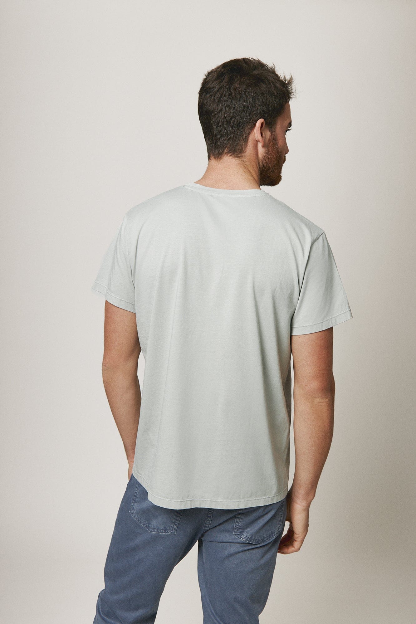 The Cotton T Shirt Gris Lugo-zoom-4