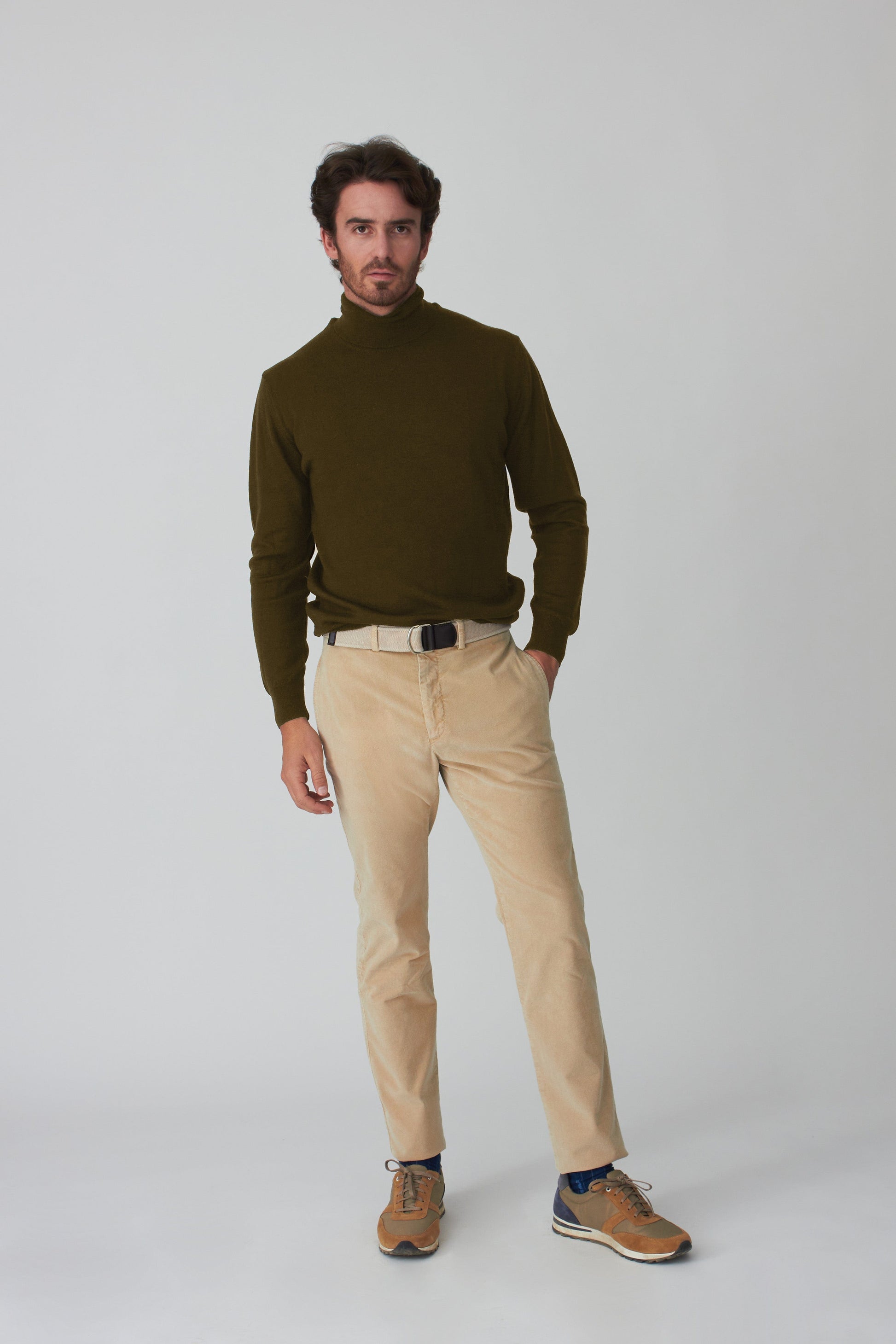 The Merino Cisne Verde Oscuro-2