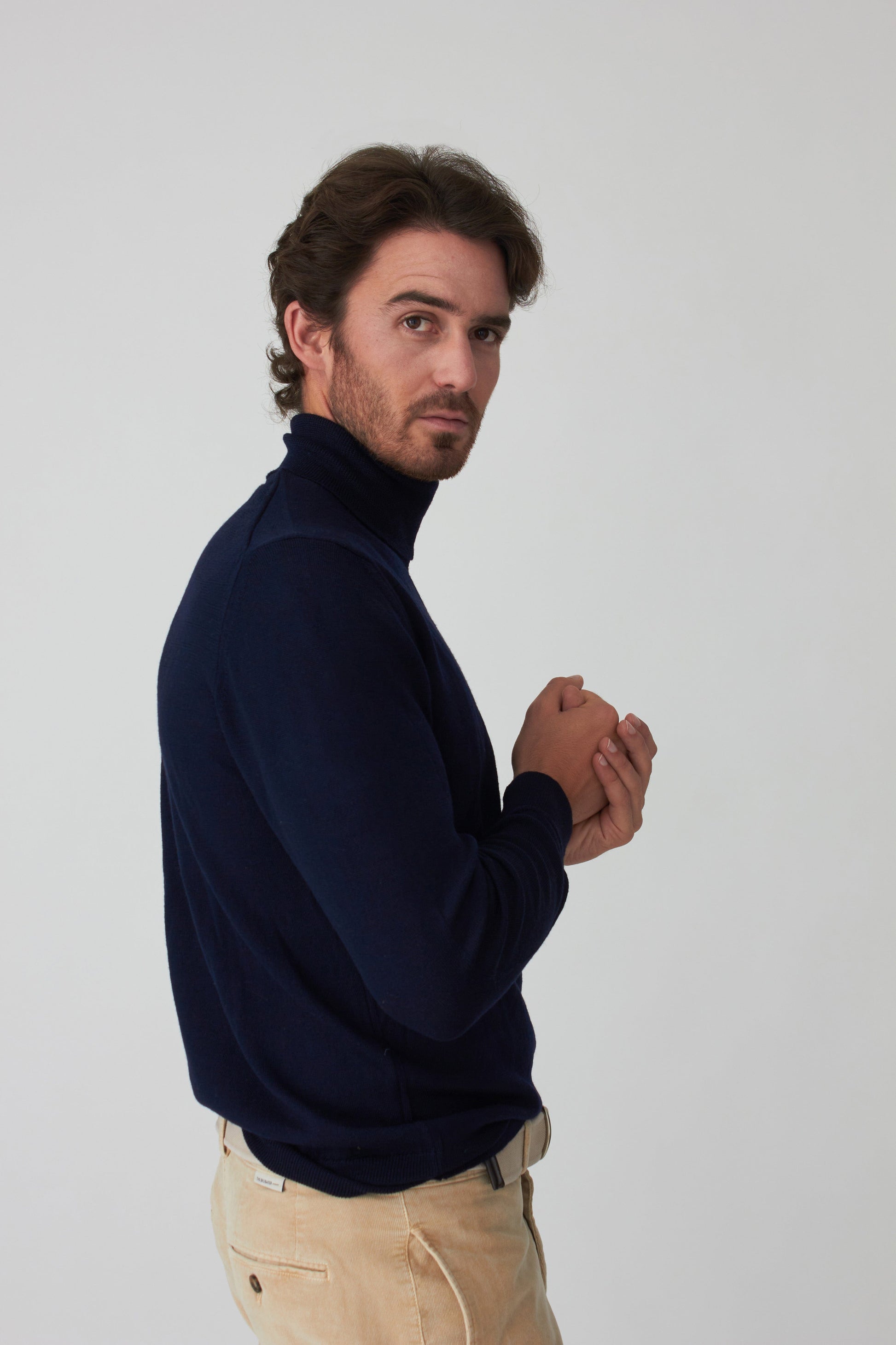 The Merino Cisne Azul Marino-3