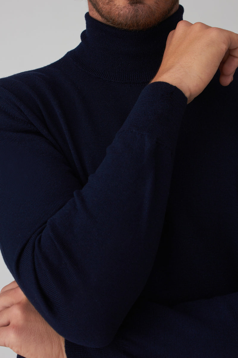 The Merino Cisne Azul Marino-zoom-