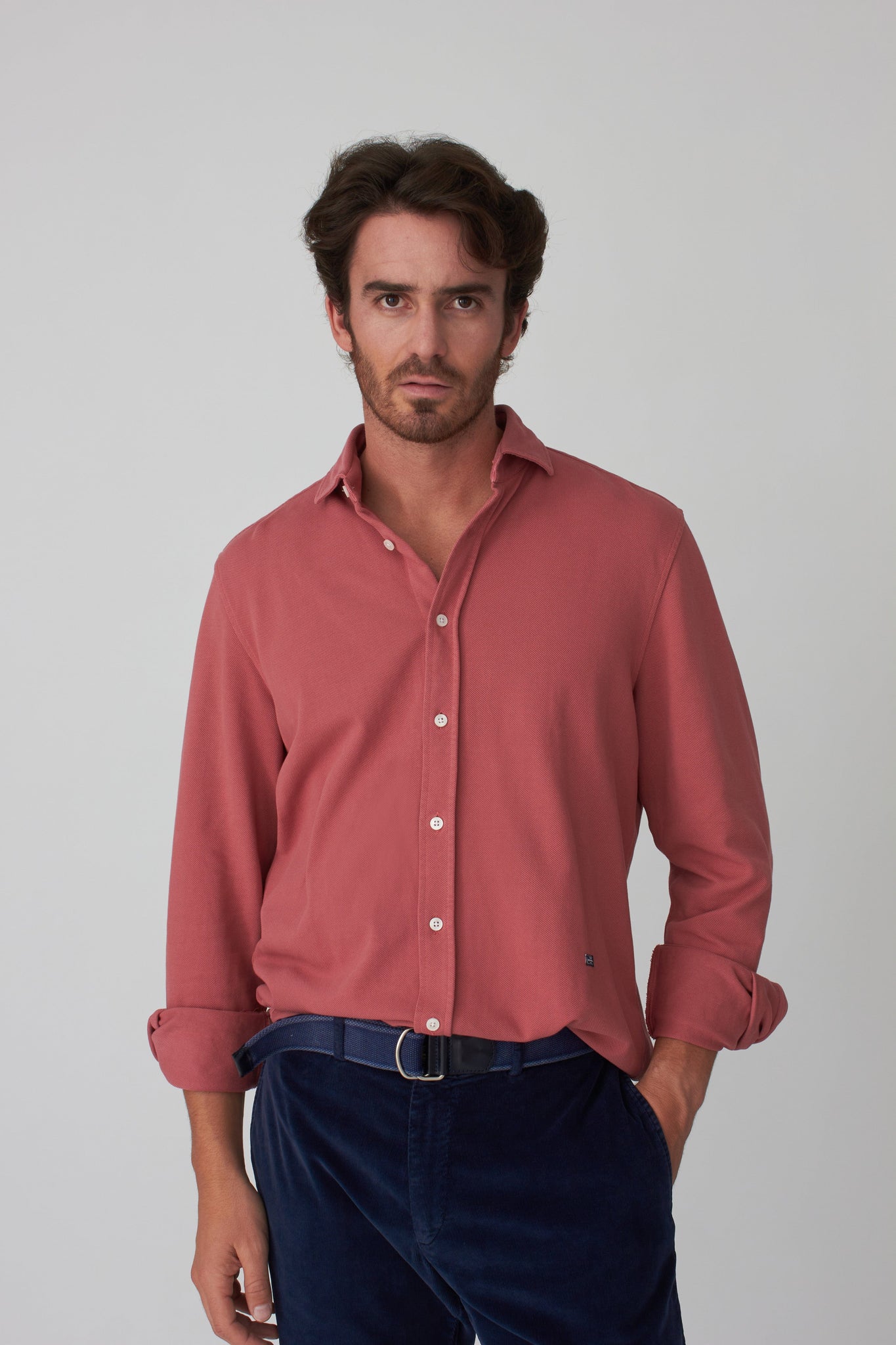 The Cotton Camisa Grana Viguera