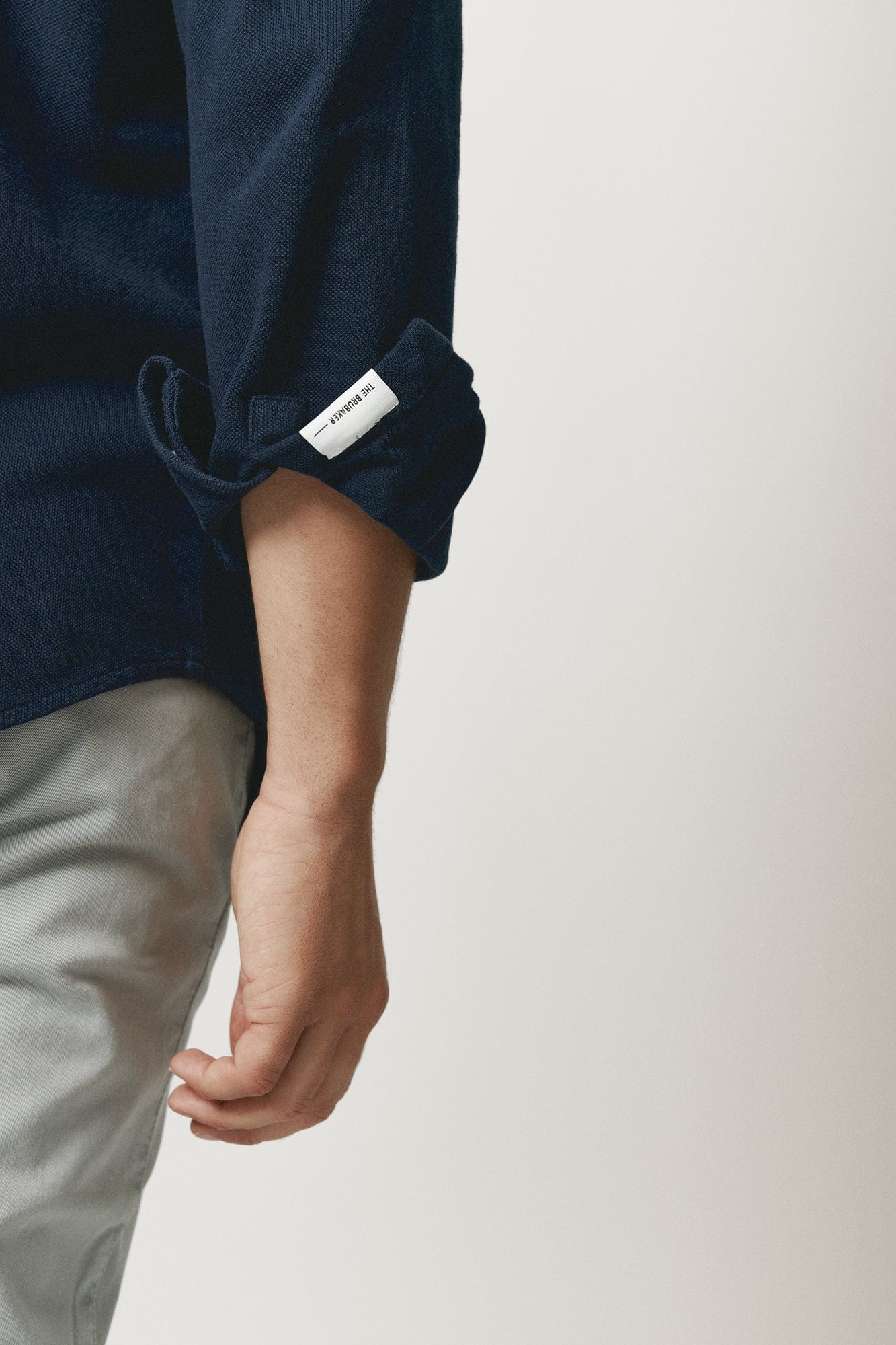 The Cotton Camisa Azul Marino-4
