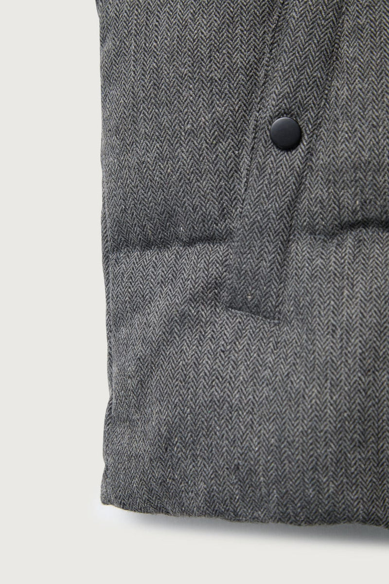 The Chaleco Espiga  gris-zoom-