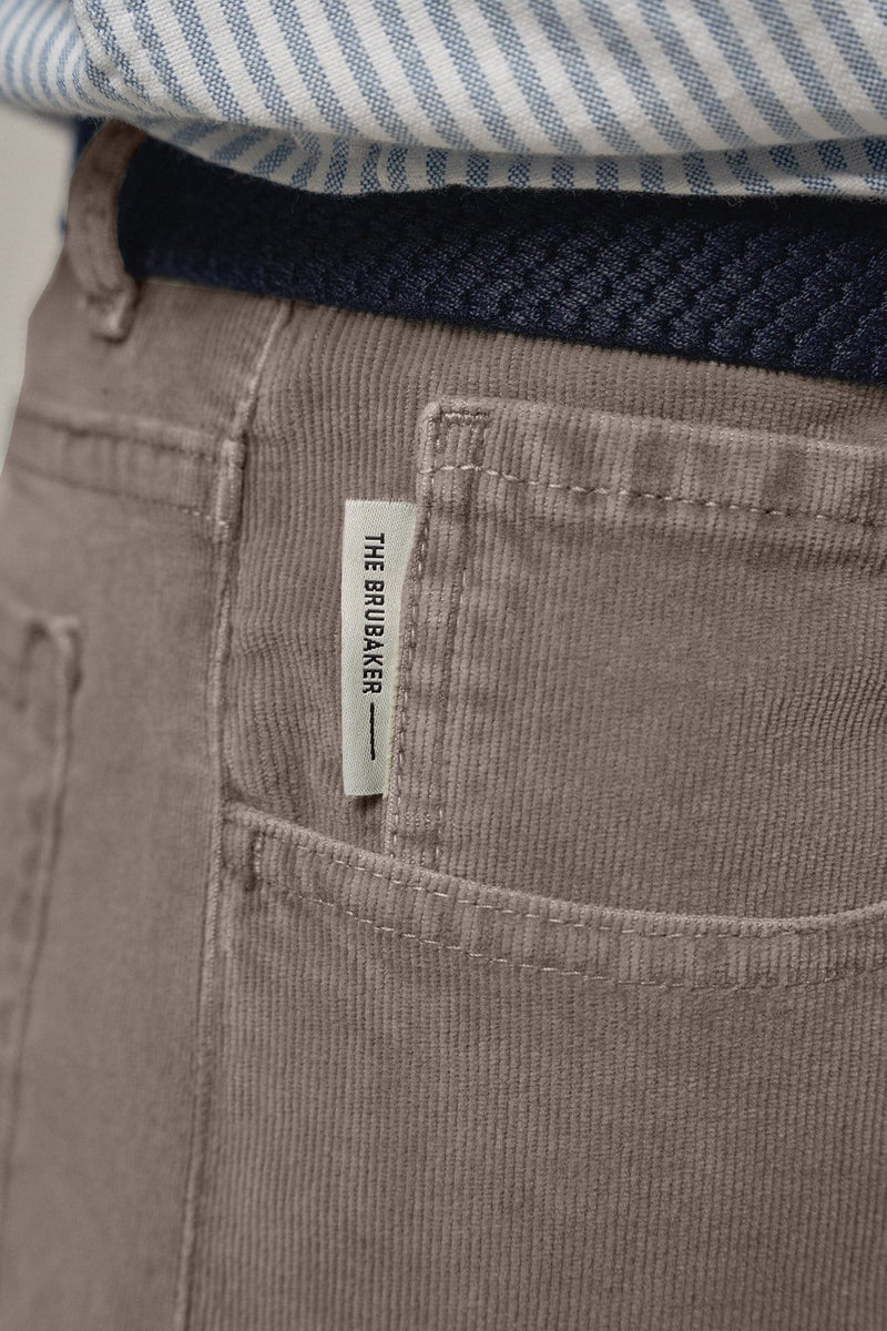 The 5 Pocket Micropana Gris Marrón-zoom-