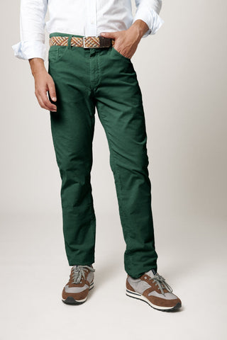 pantalon micropana verde BRUBAKER