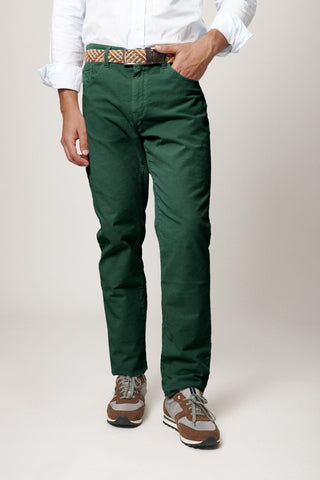 pantalon micropana verde BRUBAKER