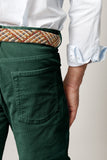 pantalon micropana verde BRUBAKER